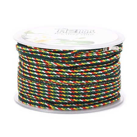 Multi-Color Decorative Braided Nylon Cord NWIR-Z003-E07-1