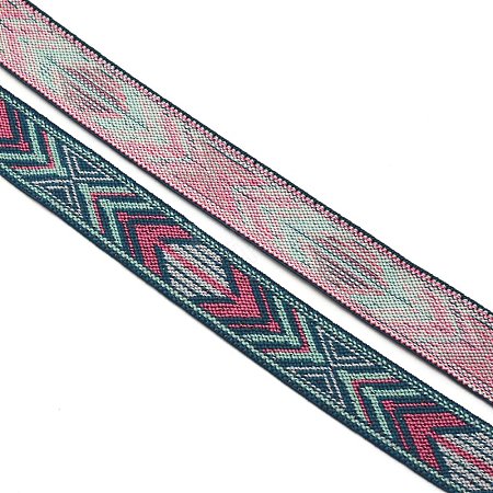 Flat Polyester Elastic Cord/Band OCOR-WH0066-42A-1