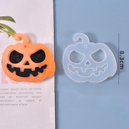 Halloween DIY Jack-O-Lantern Pendant Silicone Molds LS-DIY-P006-54-1