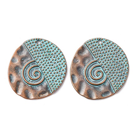 Tibetan Style Alloy Pendants FIND-B055-02N-1