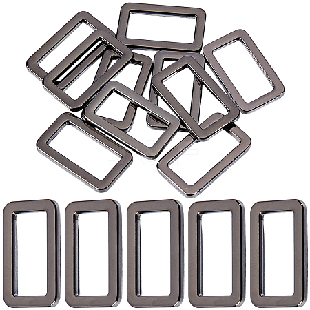 10Pcs Alloy Slider Buckles FIND-CY0001-96B-1