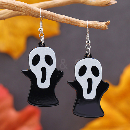 Halloween Creative Funny Acrylic Stud Earrings ZE1428-5-1