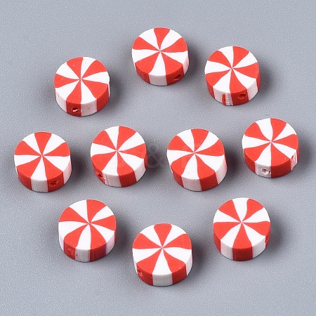 Handmade Polymer Clay Beads LS-X-CLAY-N011-019A-1