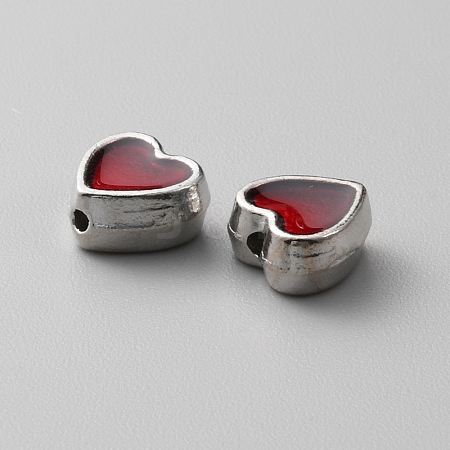 Alloy Enamel Beads ENAM-WH0057-28A-1