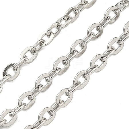 Tarnish Resistant 304 Stainless Steel Cable Chains CHS-Q001-18-100m-1