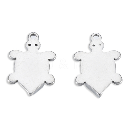 Non-Tarnish 201 Stainless Steel Charms STAS-N098-125P-1