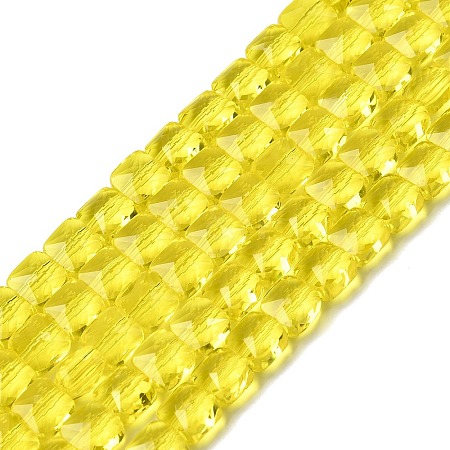 Transparent Glass Beads Strands GLAA-L050-A14-1