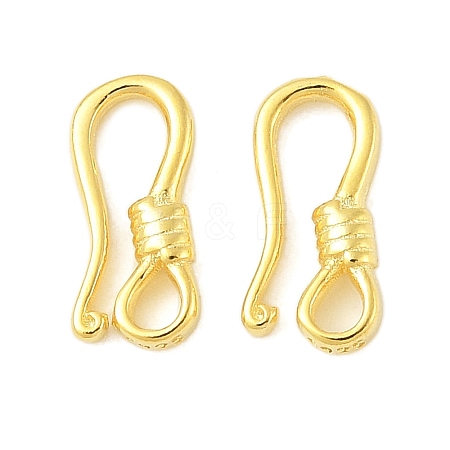 925 Sterling Silver Hook Clasps STER-S012-03A-G-1