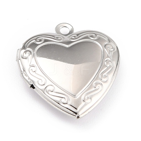 Non-Tarnish 316 Stainless Steel Locket Pendants LS-STAS-L258-005A-P-1