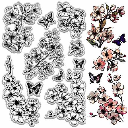 Plastic Stamps DIY-WH20018-0164-1