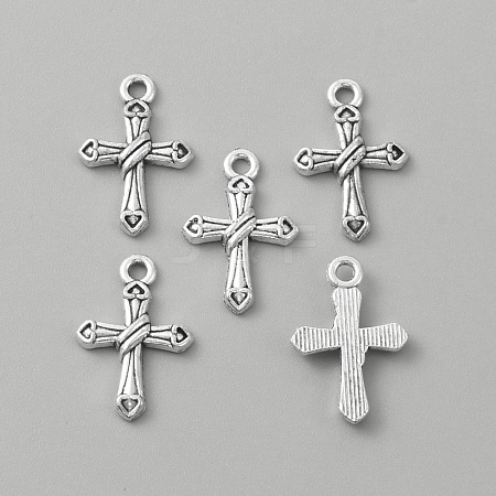 Tibetan Style Alloy Pendants FIND-CJC0001-13AS-1