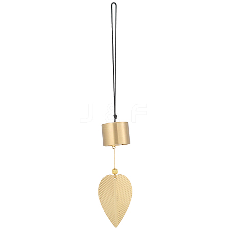 Brass Bell Pendants HJEW-WH20816-010G-D-1