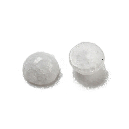 Natural White Jade Cabochons G-H309-02-10-1