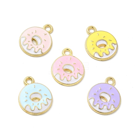 Alloy Enamel Pendants ENAM-J650-08G-1