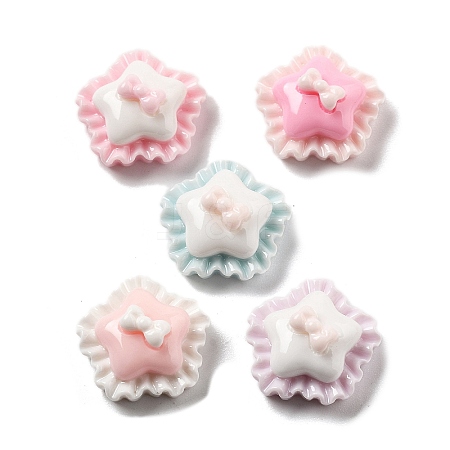 Cute Mini Cartoon Bowknot Series Resin Cabochons LS-X-CRES-I037-04C-1