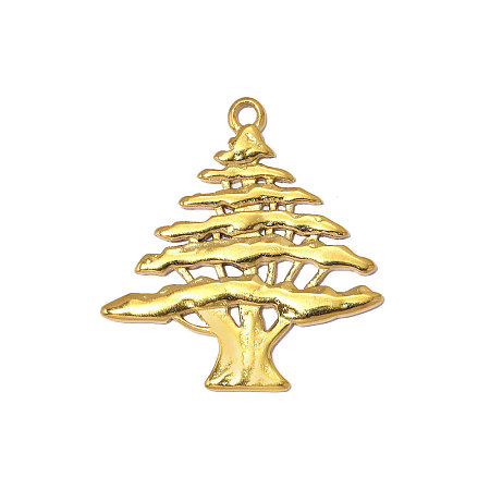 304 Stainless Steel Pendants STAS-OY014-69G-1