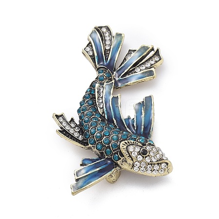 Goldfish Enamel Pins JEWB-E041-01AB-01-1