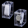 PS Plastic Single Watch Display Cases CON-WH0095-144A-6