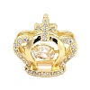 Brass Micro Pave Cubic Zirconia Pendants KK-L229-029G-1