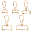 10Pcs 5 Styles Alloy Swivel Lobster Claw Clasps FIND-BBC0003-81KCG-1