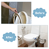 SUPERFINDINGS 8Pcs 4 Colors Platsic Toilet Seat Lifter FIND-FH0009-33-4