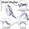 25 Yards Sport Ball Theme Printed Polyester Grosgrain Ribbon OCOR-WH20002-03A-03-6