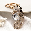 Alloy Rhinestone Keychains PW-WG08924-01-1