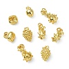 15Pcs 5 Styles Mixed Shapes Brass Pendants KK-CJ0004-44-8