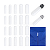 25Pcs Silicone Zipper Slider Protector Covers AJEW-WH0752-108-6