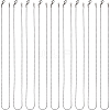 12Pcs 304 Stainless Steel Box Chain Necklaces Set NJEW-SC0001-21-1
