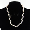 Pearl Jewelry Sets SJEW-R034-04-2