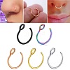 316 Surgical Stainless Steel Clip on Nose Rings WGA7223-08-2