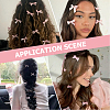 60Pcs Ribbon Bowknot Alligator Hair Clip PHAR-SC0001-008-7