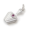 Brass Micro Pave Cubic Zirconia Pendants KK-A269-36P-2