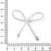 Alloy & Glass Bowknot Chandelier Component Links PALLOY-D359-02B-3