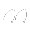 304 Stainless Steel Earring Hooks STAS-K184-05-01P-4