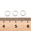 Brass Closed Jump Rings KK-D257-01P-03-3