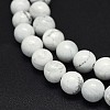 Natural Howlite Beads Strands G-F604-18-8mm-3