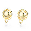 Alloy Stud Earring Findings PALLOY-T064-63LG-RS-1