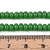 Opaque Spray Painted Glass Beads GLAA-ZX008-4mm-18T-4