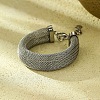 304 Stainless Steel Bracelet for Women BJEW-U009-04P-01-1