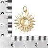 Brass Pendants KK-D431-027B-G-3