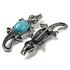 Dual-use Items Alloy Crocodile Brooch JEWB-C026-01C-AS-2