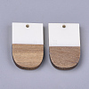 Resin & Walnut Wood Pendants RESI-S358-34C-2