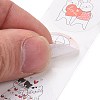 Valentine's Day Round Paper Stickers LS-DIY-I107-04-4