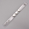 Imitation Leather Cord Bracelets BJEW-WH0009-05K-2