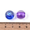 Transparent Acrylic European Beads OACR-Q200-07-4