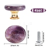 Natural Amethyst Drawer Knobs FIND-WH0056-40P-10-2