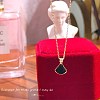 925 Sterling Silver Pendant Necklaces NJEW-BB34778-G-1