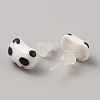 Cute Cartoon Animal Porcelain Stud Earrings EJEW-TAC0001-03A-2